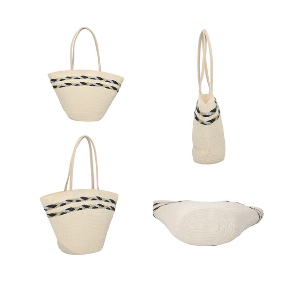 2er-Set: Strohhut mit passender Handtasche image number 3