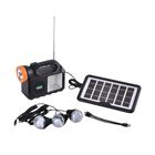 Multifunktions-Solar-Ladegerät Taschenlampe mit eingebauter MP3-Player, USB-Flash-Player und TF-Karten-Player, 1.5000mAh Akku, Größe:21.5x8x16.5