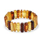 Mehrfarbiger Bernstein Armband, Flexibel