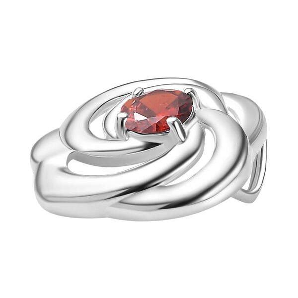 Granat Zirkonia Anhänger - 0,82 ct. image number 4