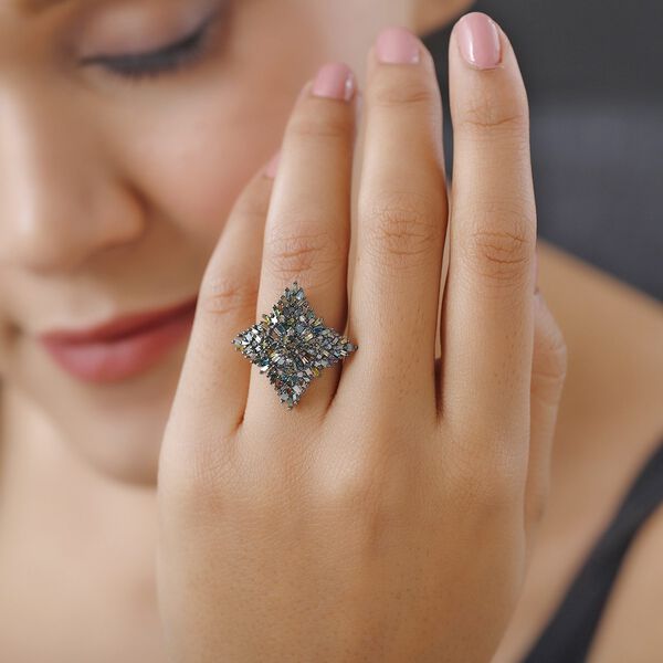 Mehrfarbiger Diamant-Ring - 1 ct. image number 3