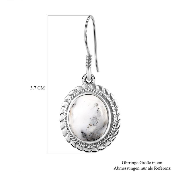 Weiße Büffel Ohrringe - 9,52 ct. image number 3