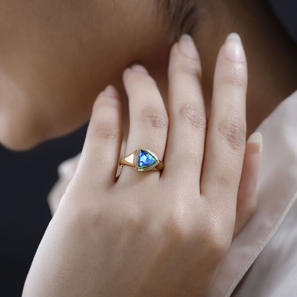 Pfau Triplett Quarz Ring - 1,89 ct. image number 3