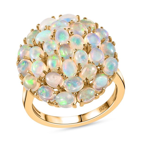 AA natürlicher, äthiopischer Welo Opal-Ring - 3,47 ct. image number 5