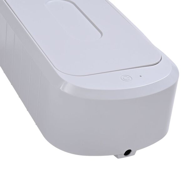 Ultraschallreinigungsgerät für Brillen, 24W, 600ml, 24,5x12,2x7cm, weiß image number 4