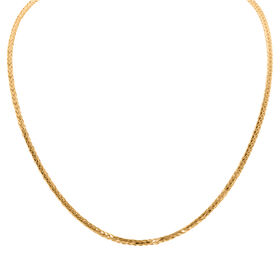 Spigakette in 585 Gold, 50 cm
