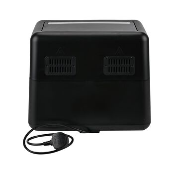 HOMESMART Hei&szlig;luftfritteuse, Schwarz