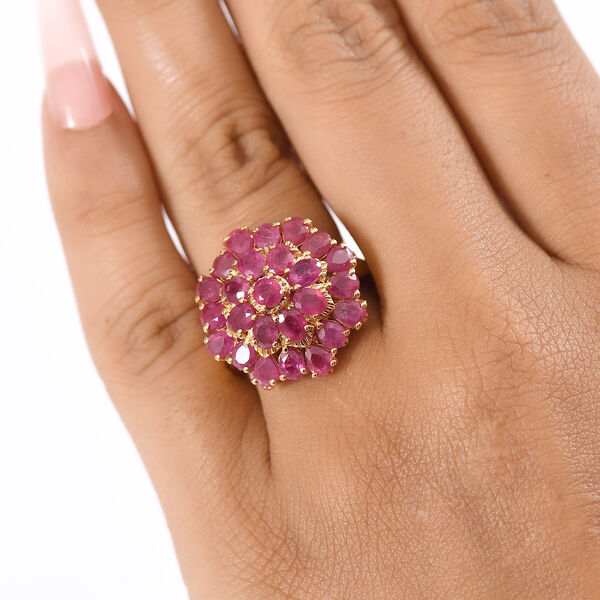 D'Joy Afrikanischer Rubin Ring - 6,17 ct. image number 3