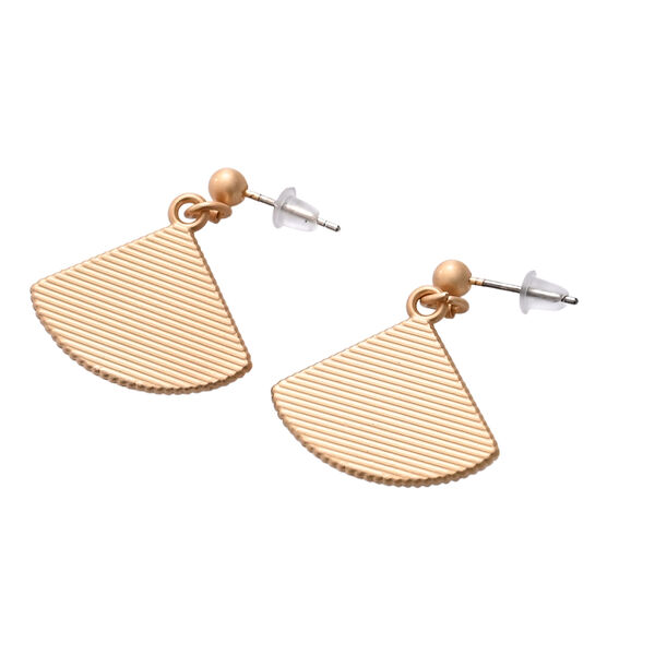 LA MAREY Signature Set mit Seidenschal und Seidentropfen-Ohrringen, 100% Maulbeerseide, 65 x 170 cm, Rosa image number 7