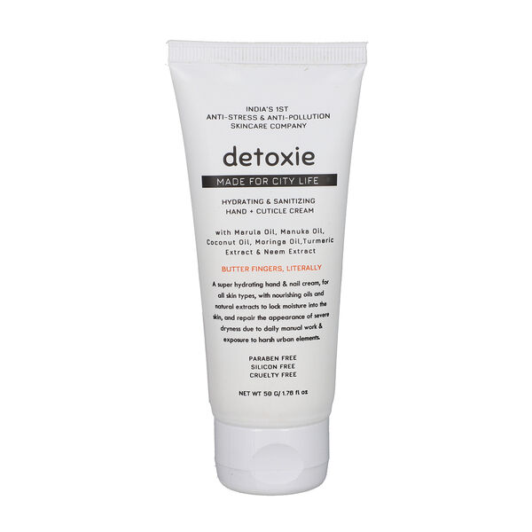 Detoxie - hydratisierende und desinfizierende Hand-Creme, 50g