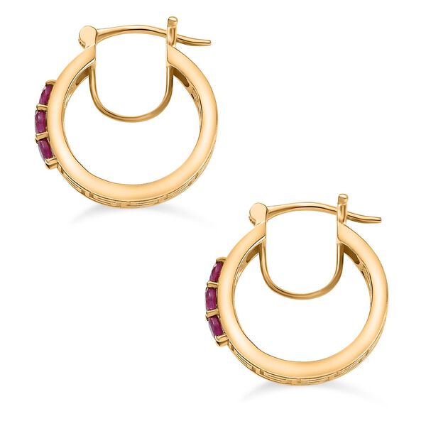 Afrikanische Rubin-Ohrringe - 1,09 ct. image number 4