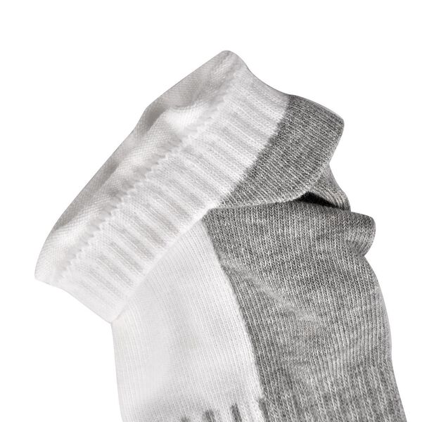 2er-Set Kupferfaser-Kompressions-Strumpfe, Antibakteriell und Anti-Geruch, L/XL (41-45), Wei&szlig; und grau image number 7