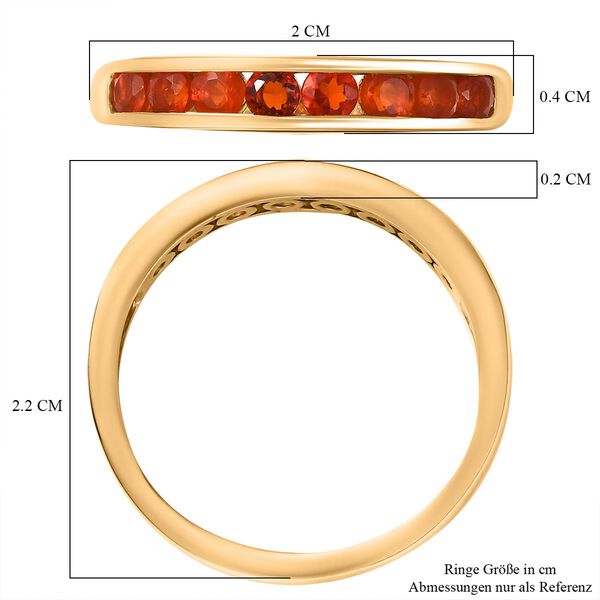 Blaze Feueropal Ring - 0,38 ct. image number 6