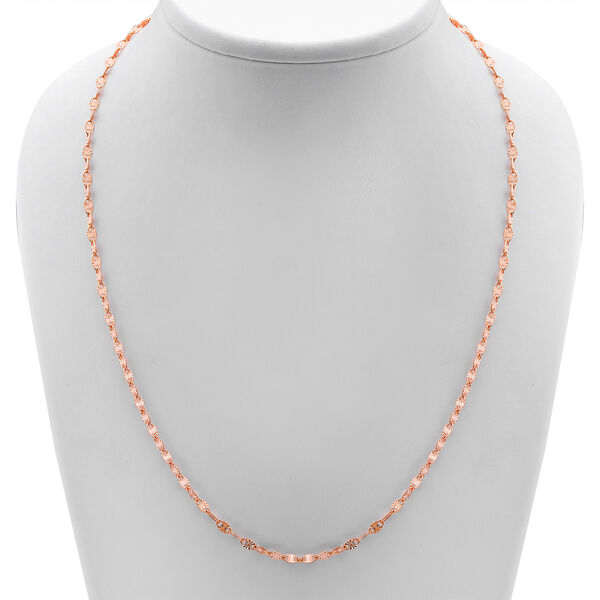 Mariner Kette mit Diamantschliff-Muster 75 cm image number 2