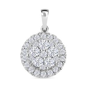 J Francis gefertigt mit SWAROVSKI- Swarovski Zirkonia Anhänger