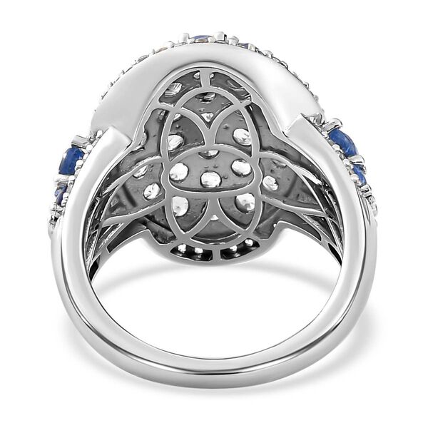 Kaschmir Kyanit und Zirkon-Ring - 4,94 ct. image number 6