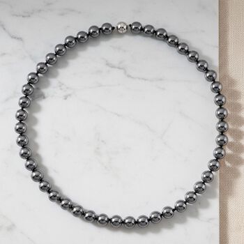Terahertz Halskette ca. 50 cm 316L Edelstahl ca. 580,00 ct.