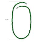 Grüne Jade-Halskette, 50 cm - 110 ct. image number 5