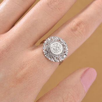 950 Platin Ring (Gr&ouml;&szlig;e 19.00) ca. 7,00g