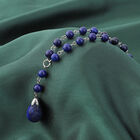 Lapis Lazuli Silberton Perlenkette 92 Ct image number 1