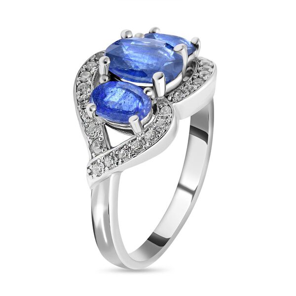 AA Masoala Saphir und Zirkon-Ring - 3,12 ct. image number 2