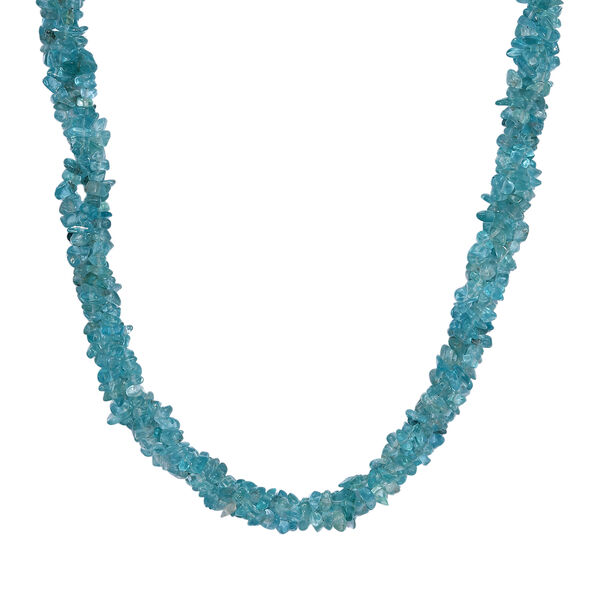 Apatit Halskette, 50 cm - 370 ct.