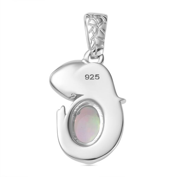 AA Nat&uuml;rlicher, &auml;thiopischer Welo Opal-Anh&auml;nger -0,47 ct. image number 6