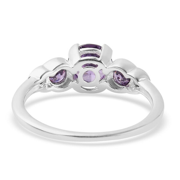 LUSTRO STELLA Amethyst Zirkonia Ring 925 Silber image number 6