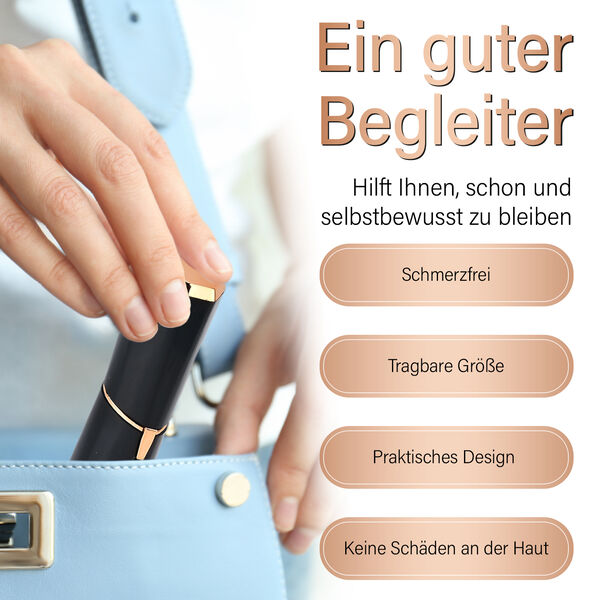 Mini-Haarentferner- schwarz image number 3