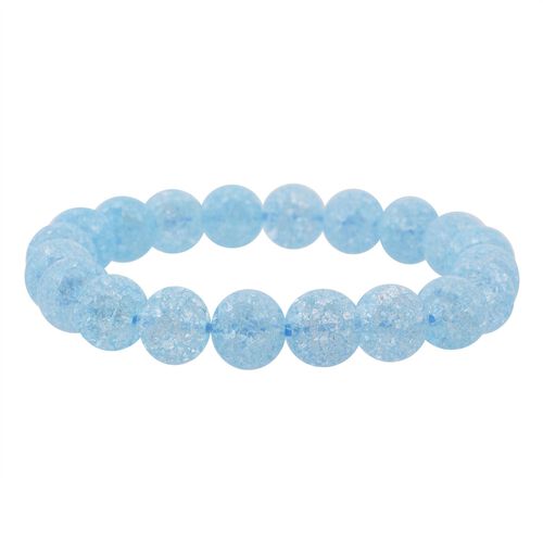 Blaues Eis Quarz Armband, 19 cm - 139 ct. image number 0
