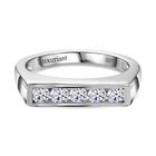 LUXURIANT DIAMOND - Lab Grown Diamant SI-GH Ring 925 Silber rhodiniert (Größe 19.00) ca. 0.50 ct