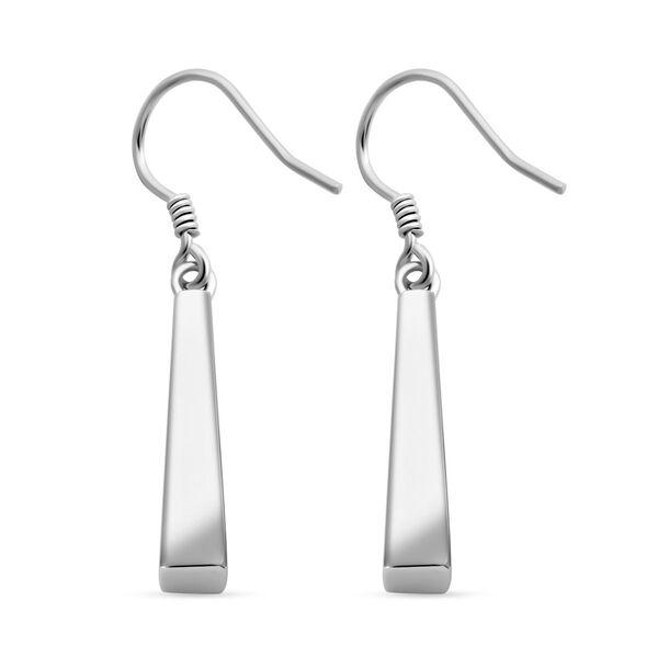 Simulierte blaue Opal-Ohrringe image number 3