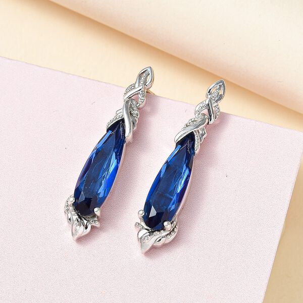 Ceylonfarbene Quarz-Ohrringe - 6.90 ct&nbsp; image number 2