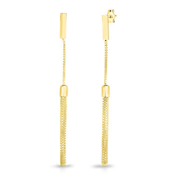 Ohrringe in vergoldetem 925 Silber