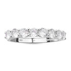 Lustro Stella - Zirkonia-Ring, 925 Silber rhodiniert (Größe 21.00) ca. 0,42 ct