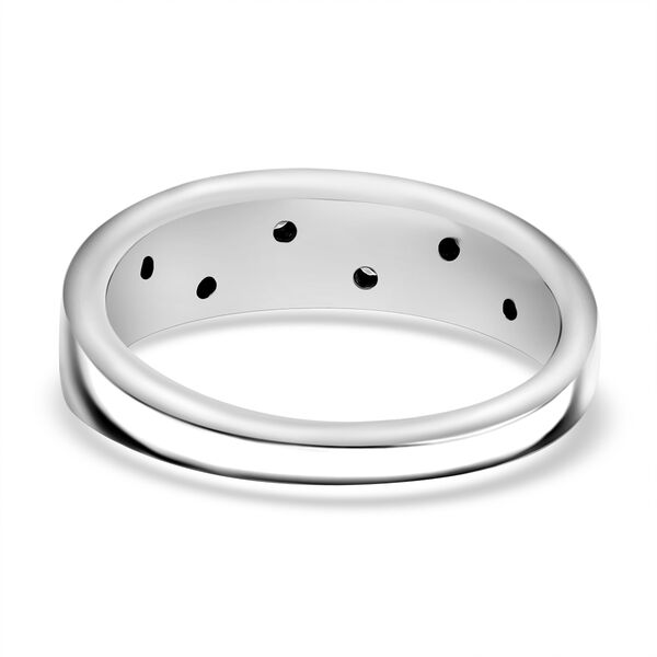 LUXURIANT SI-GH Labor Diamant Ring, 925 Silber platiniert - 0,20 ct. image number 4