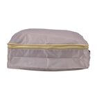 Oxford-erweiterbare Aufbewahrungstasche mit Reißverschluss und strapazierfähigem Stoff, 51x37x40cm, Beige