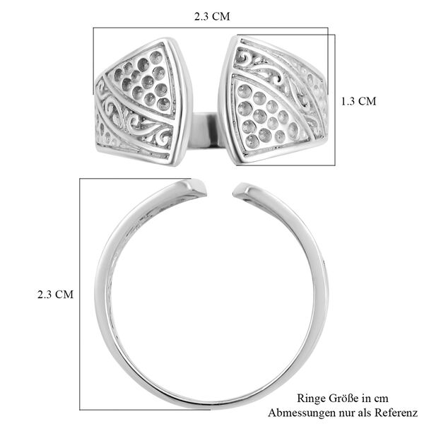 Royal Bali Kollektion - Ring mit Schnörkeln image number 5