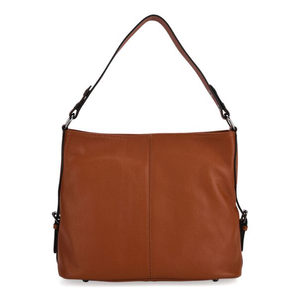 Leder-Crossbody-Tasche mit 3 Tragevarianten, 32x12x25 cm, Braun image number 7