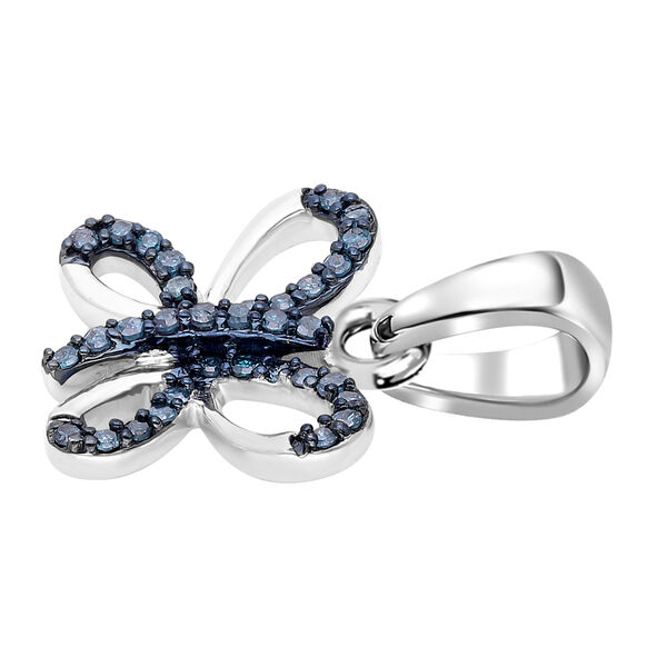 Blauer Diamant-Anh&auml;nger - 0,15 ct. image number 4