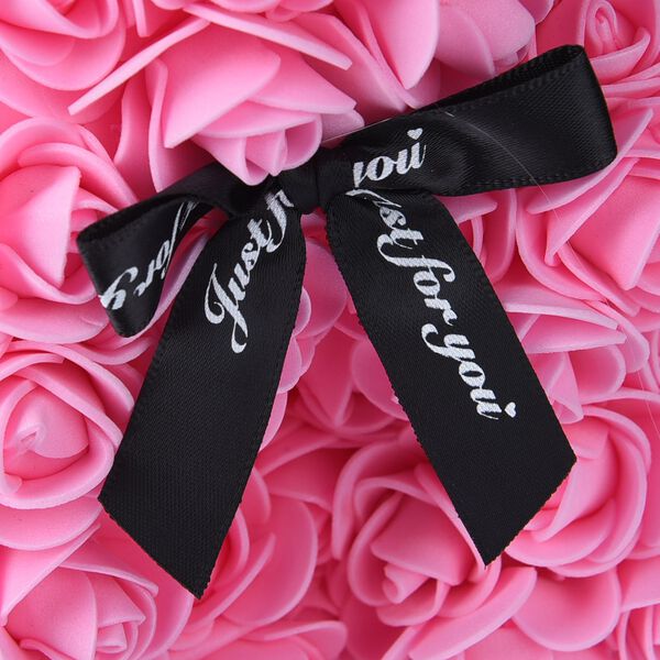 Rosen Teddyb&auml;r mit Fliege, Rosa image number 5