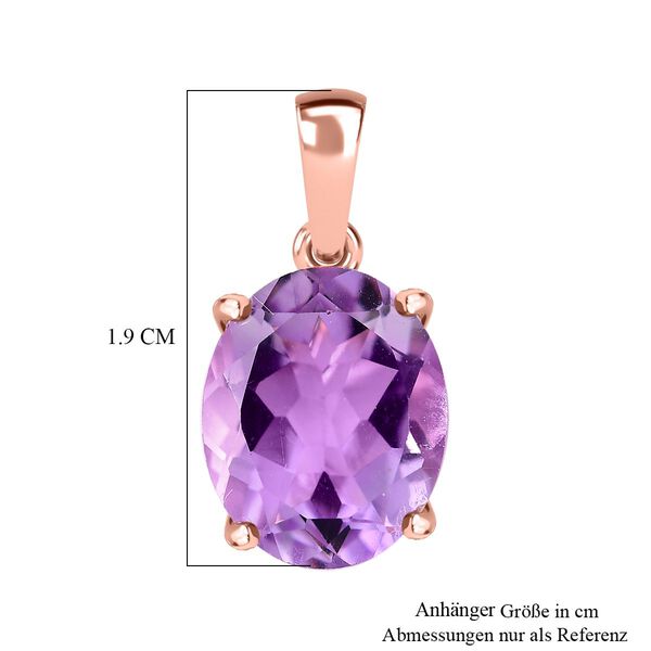 Rose de France Amethyst Anh&auml;nger - 3,17 ct. image number 7