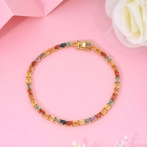 Mehrfarbiges Saphir Armband - 9,81 ct. image number 1