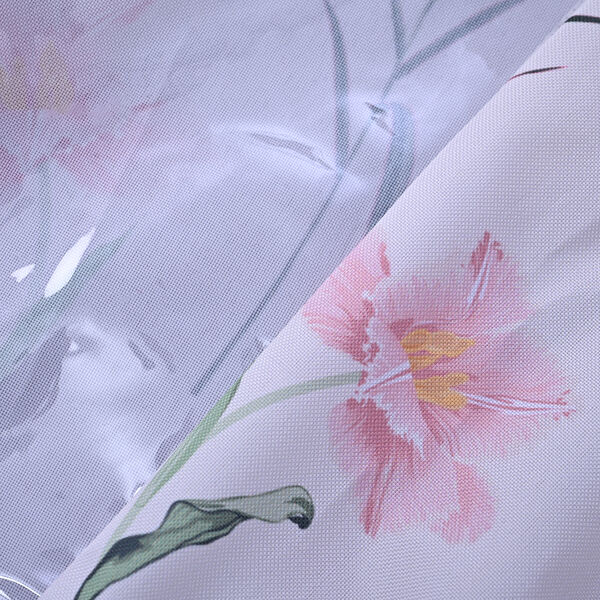 Serenity Night: Fenster-Aufbewahrungstasche, 60x37x37, wei&szlig; und rosa image number 5