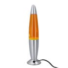 Homesmart - dekorative Lavalampe mit entspannendem Lichtspiel, Höhe 33,5 cm, Orange image number 3