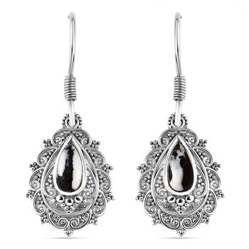 Wei&szlig;e B&uuml;ffel-Ohrringe - 1,48 ct.