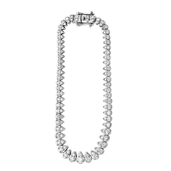 RHAPSODY - Diamant-Armband, IGI zertifiziert VS E-F, 19 cm - 3 ct. image number 5