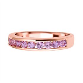 Rosa Saphir-Ring - 1,12 ct.