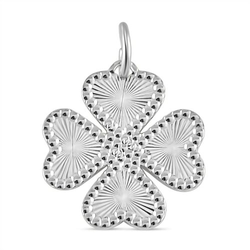 Kleeblatt-Anhänger, 925 Silber rhodiniert image number 0