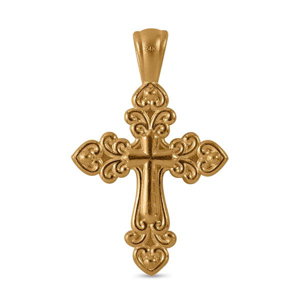 Kreuz Anh&auml;nger in 999 Gold image number 5